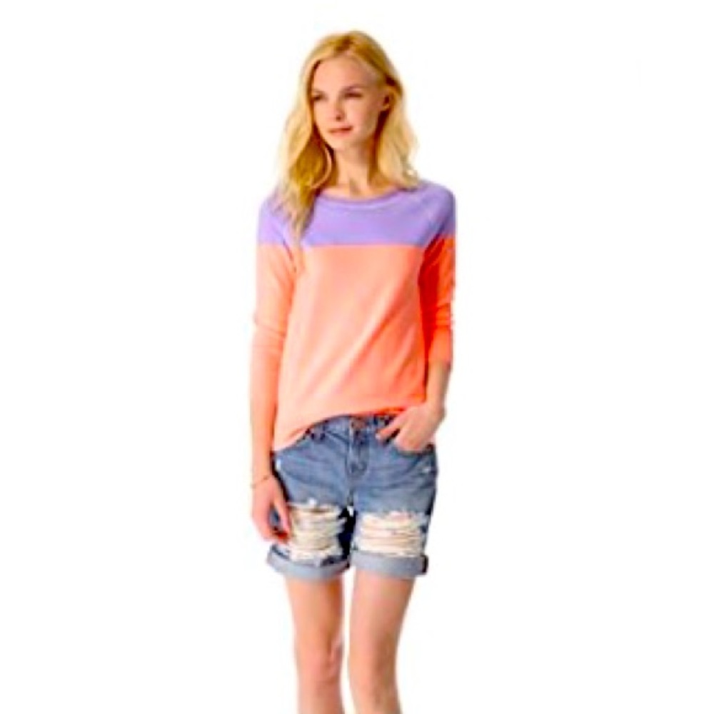 Madewell Neon Sweater XS
